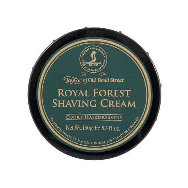 Taylor of Old Bond Street Shaving Cream Bowl, Royal Forest Shaving Cream Taylor of Old Bond Street 