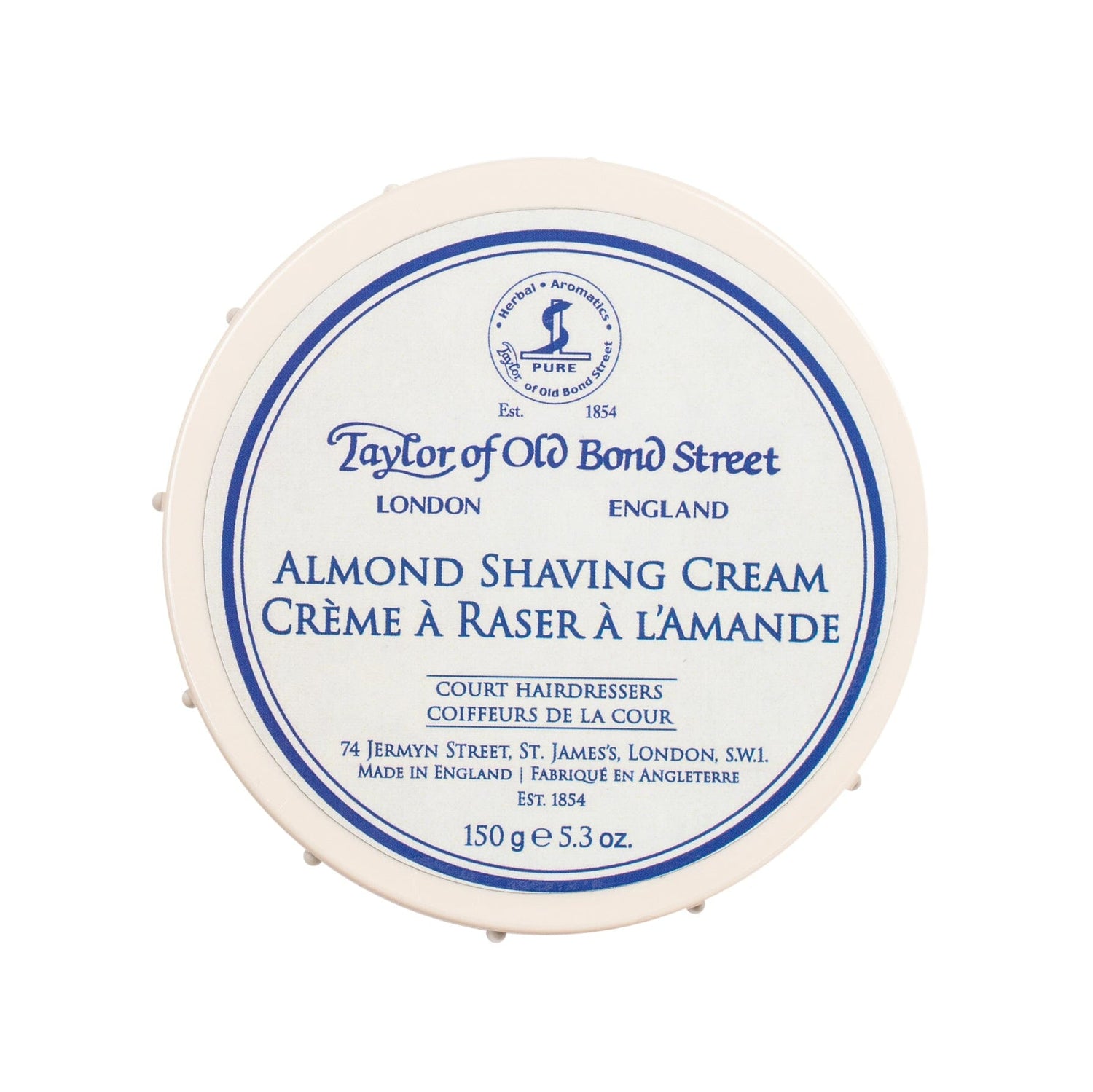 Taylor of Old Bond Street Shaving Cream Bowl, Almond Shaving Cream Taylor of Old Bond Street 
