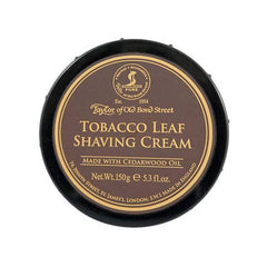 Taylor of Old Bond Street Shaving Cream Bowl, Tobacco Leaf Shaving Cream Taylor of Old Bond Street 
