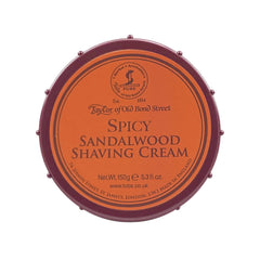 Taylor of Old Bond Street Shaving Cream Bowl, Spicy Sandalwood Shave Cream Taylor of Old Bond Street 