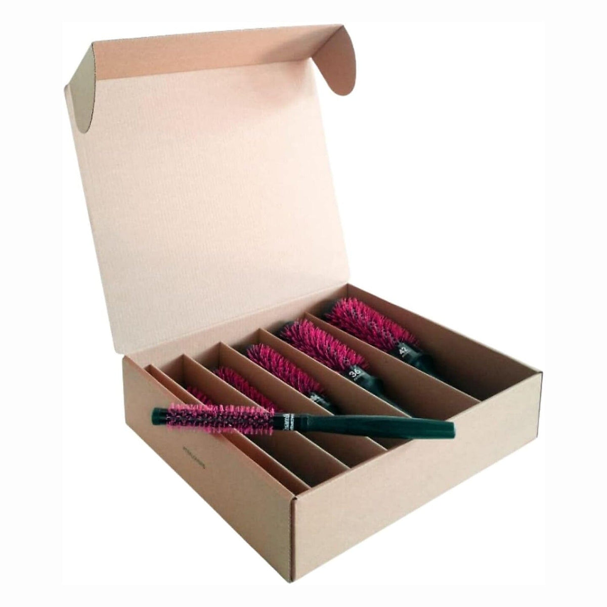 TEK Professional Antibacterial Ceramik Thermal Brush Kit Hair Brush TEK 