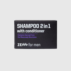 ZEW 2-in-1 Shampoo with Conditioner Hair Shampoo Bar Zew for Men 