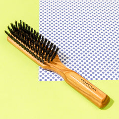 5 Row Olivewood Hairbrush with Boar Bristles - Made in Germany Hair Brush Fendrihan 