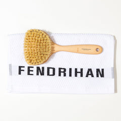 Pure Natural Beechwood Boar Bristle or Tampico Fiber Body Massage Brush - Made in Germany Body Brush Fendrihan 