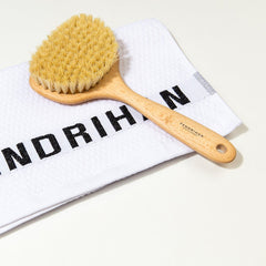 Pure Natural Beechwood Boar Bristle or Tampico Fiber Body Massage Brush - Made in Germany Body Brush Fendrihan 