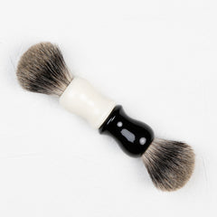 Fendrihan Classic Pure Grey Badger Shaving Brush & Metal Stand Badger Bristles Shaving Brush Fendrihan 
