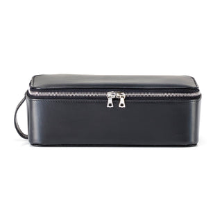 Daines & Hathaway Leather Box Wet Pack Grooming Travel Case Daines & Hathaway Bridle Black 