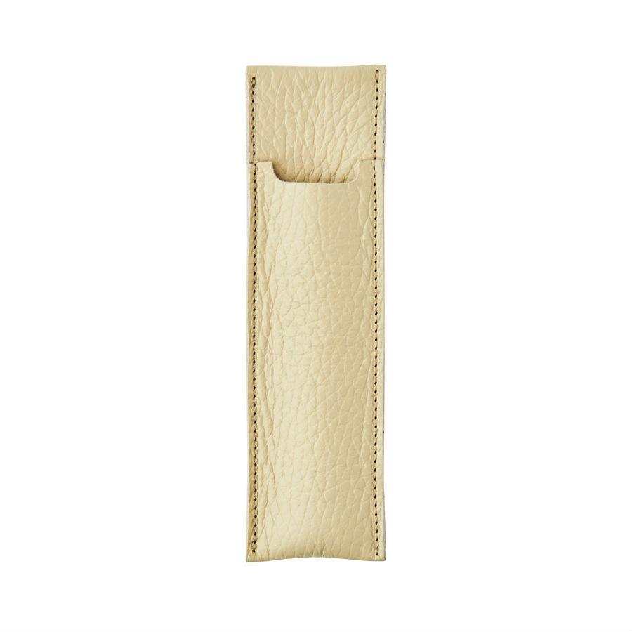 e+m Holzprodukte Pen Leather Case Pen Case e+m Holzprodukte Stone 