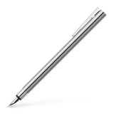 Faber-Castell Neo Slim Stainless Steel Fountain Pen Fountain Pen Faber-Castell Shiny Fine 