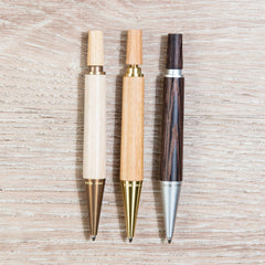 e+m Holzprodukte ‘Pocket Uno’ Wooden Ballpoint Pen Ball Point Pen e+m Holzprodukte 