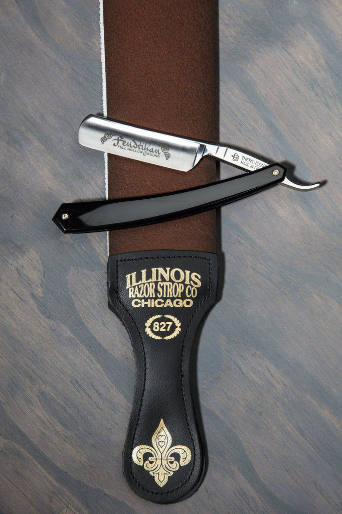 Illinois Razor Strop Co. 827 Imperial Russia Leather Strop Leather Strop Illinois Strop Co 