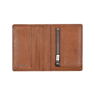 Golden Head Como Credit Card Case, Cognac Leather Wallet Golden Head 