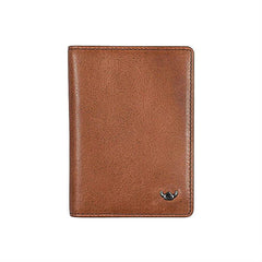 Golden Head Como Credit Card Case, Cognac Leather Wallet Golden Head 