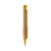 e+m Holzprodukte ‘Bow’ Wooden Ballpoint Pen Ball Point Pen e+m Holzprodukte Light Oak/Brass 