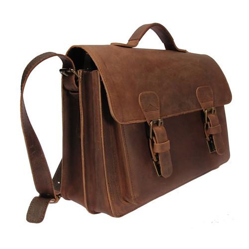 Ruitertassen Classic 2140 Leather Messenger Bag, Ranger Brown Leather Messenger Bag Ruitertassen 
