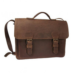 Ruitertassen Classic 2140 Leather Messenger Bag, Ranger Brown Leather Messenger Bag Ruitertassen 