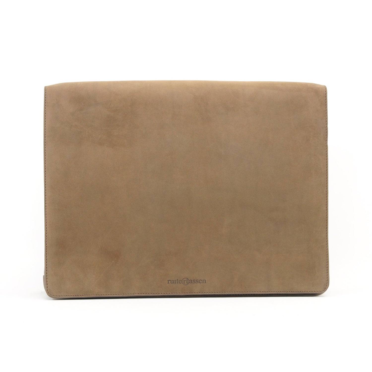 Ruitertassen Leather Shoulder Bag, Brown Leather Bag Ruitertassen 