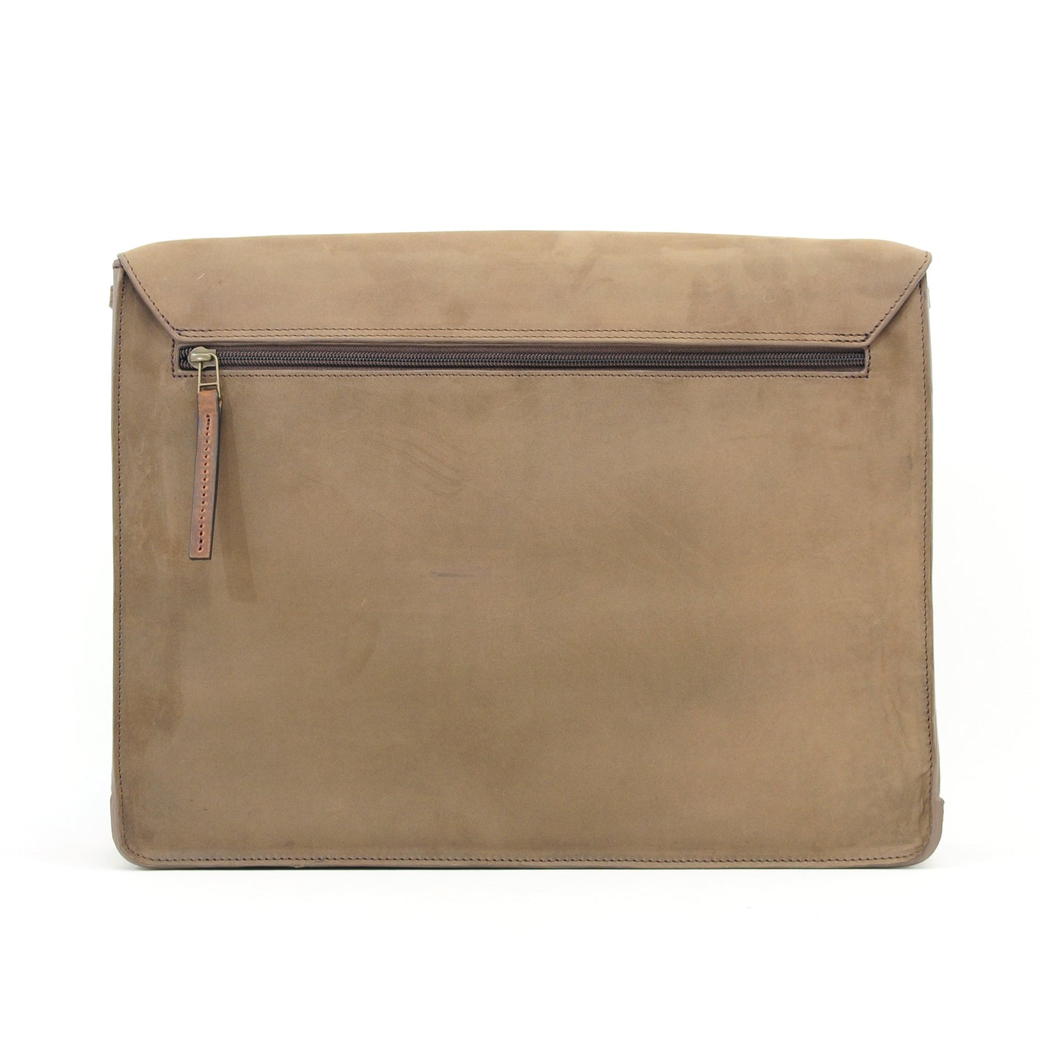 Ruitertassen Leather Shoulder Bag, Brown Leather Bag Ruitertassen 