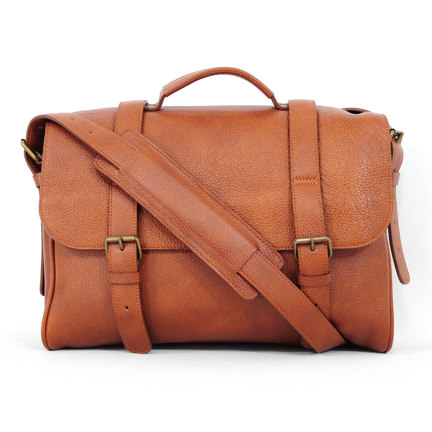 Ruitertassen Soft 4018 Leather Briefcase, Brown Leather Briefcase Ruitertassen 