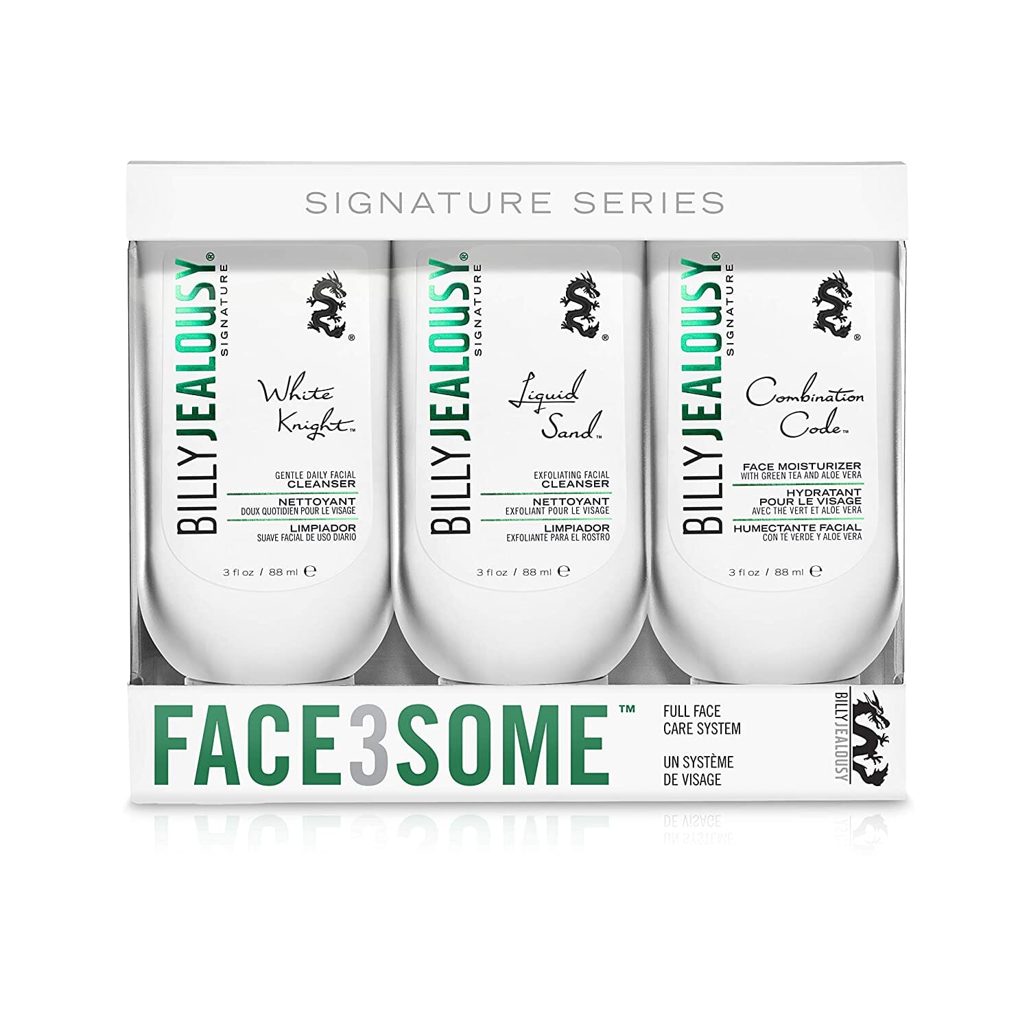 Billy Jealousy FACE3SOME Travel-Size Face Trio Kit Skin care Billy Jealousy 