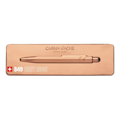 Caran d'Ache Brut Rosé Ballpoint Pen with Holder Ball Point Pen Caran d'Ache 