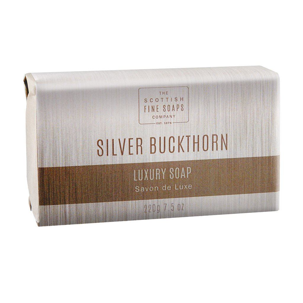 Scottish Fine Soaps Silver Buckthorn Luxury Soap Bar Body Soap Scottish Fine Soaps 