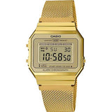CASIO A700WMG-9AVT Vintage Digital Gold Watch Watch Casio 