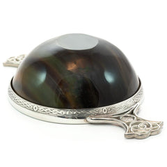 Abbeyhorn Pewter Mounted Quaich Shaving Accessory Abbeyhorn 