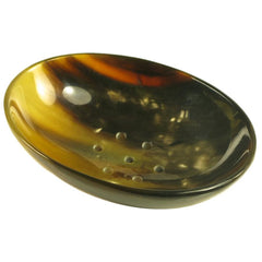 Abbeyhorn Natural Horn Oval Soap Holder Oval Soap Holder Abbeyhorn 