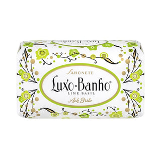 Ach Brito Luxo-Banho Soap Bar, Lime Basil body soap Ach Brito 