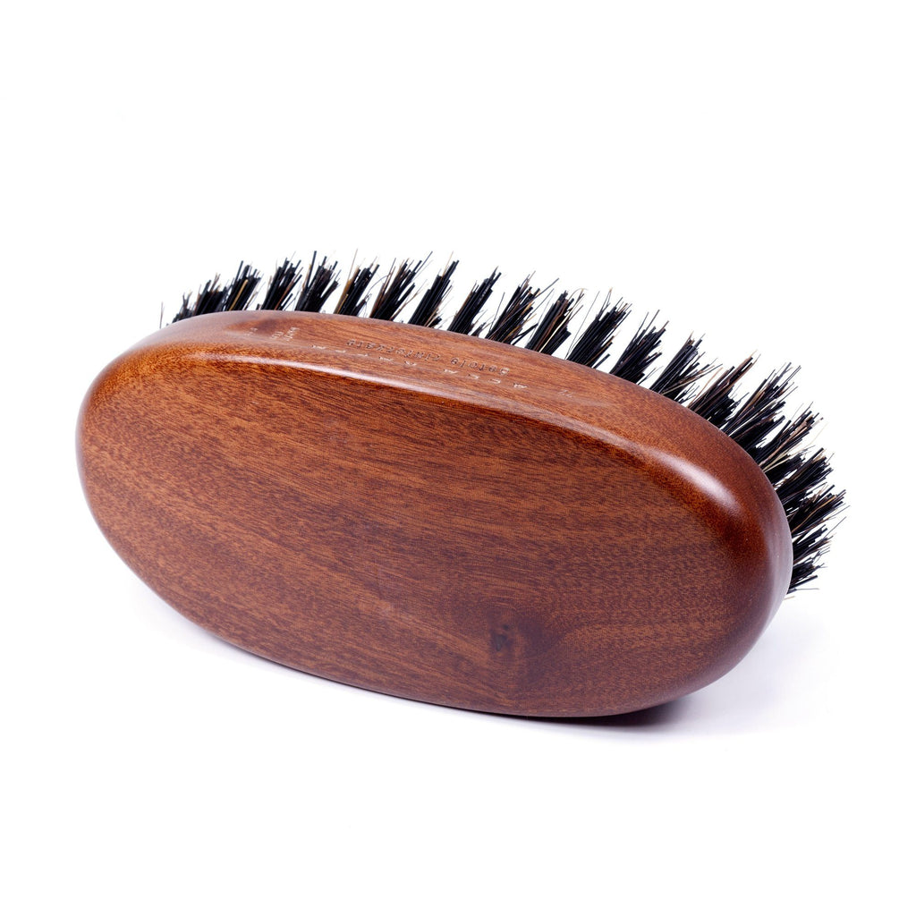 Acca Kappa Military Style Hair Brush, Kotibe Wood and Black Boar Bristles Hair Brush Acca Kappa 