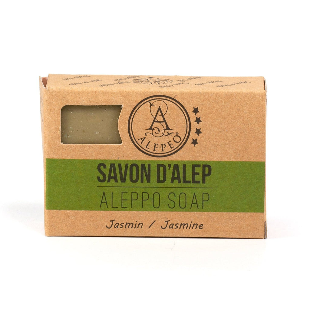 Aleppo Scented Soap Bars, 8% Laurel Oil Body Soap Alepeo Jasmine 