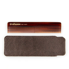 Altesse Handmade Imitation Tortoiseshell Detangling Comb with Case - Made in France Comb Altesse 
