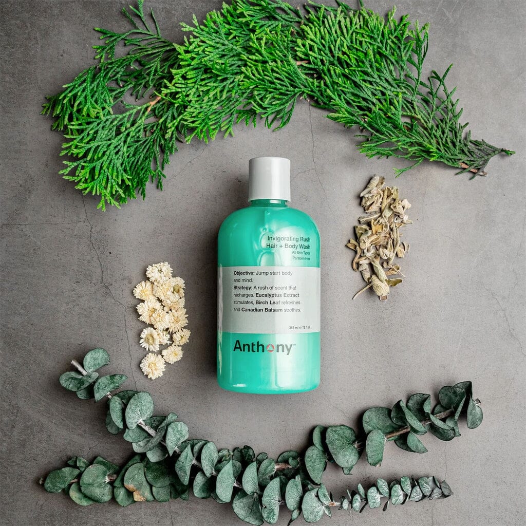 Anthony Invigorating Rush Hair and Body Wash Men's Body Wash Anthony 