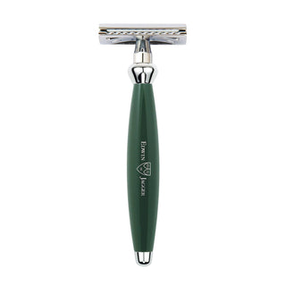 Edwin Jagger Bulbous Double Edge Safety Razor Double Edge Safety Razor Edwin Jagger Green 