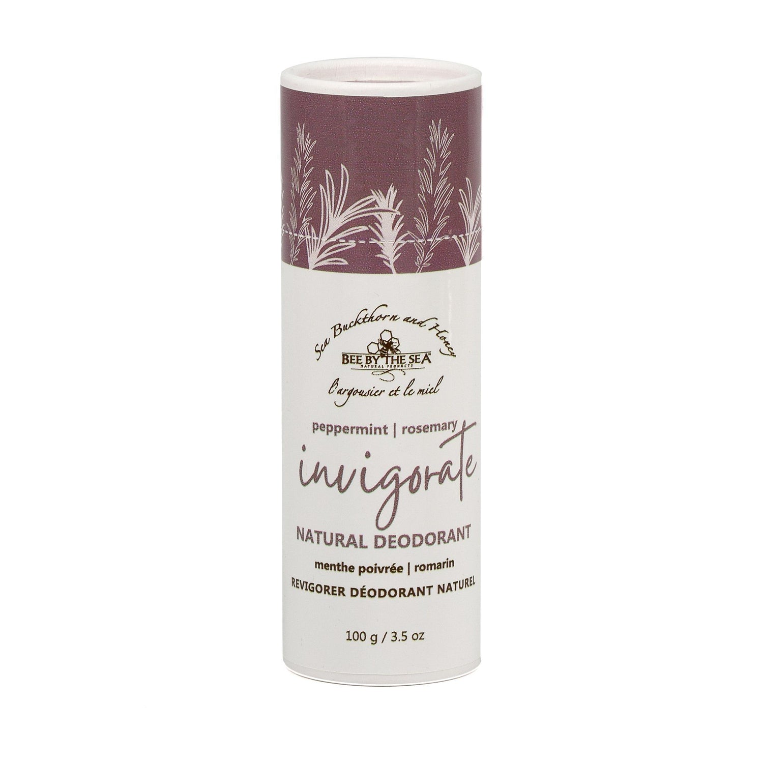 Bee by the Sea Natural Eco Deodorant Deodorant Bee by the Sea Invigorate 