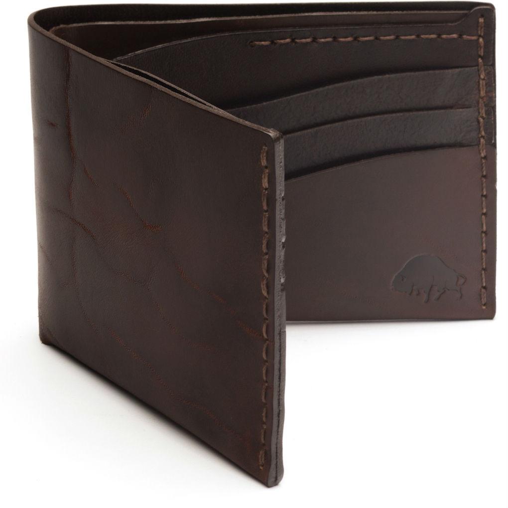 Ezra Arthur No. 8 Wallet in Choice of Chromexcel Leather or English Bridle Leather Leather Wallet Ezra Arthur Malbec 