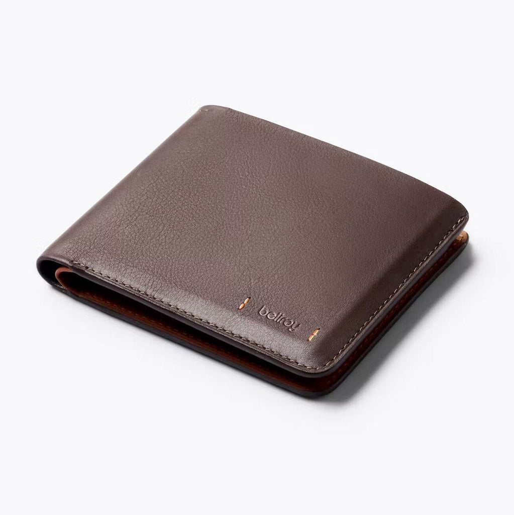 Bellroy Hide and Seek Slim Leather Wallet, Premium Edition Leather Wallet Bellroy HI Aragon 