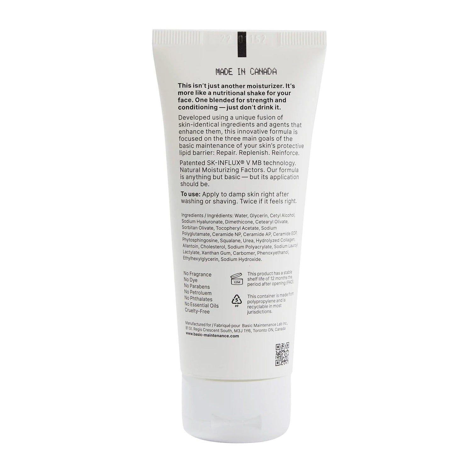 Basic Maintenance Lab™ The Face Lotion Lotion & Moisturizer Basic Maintenance Lab™ 
