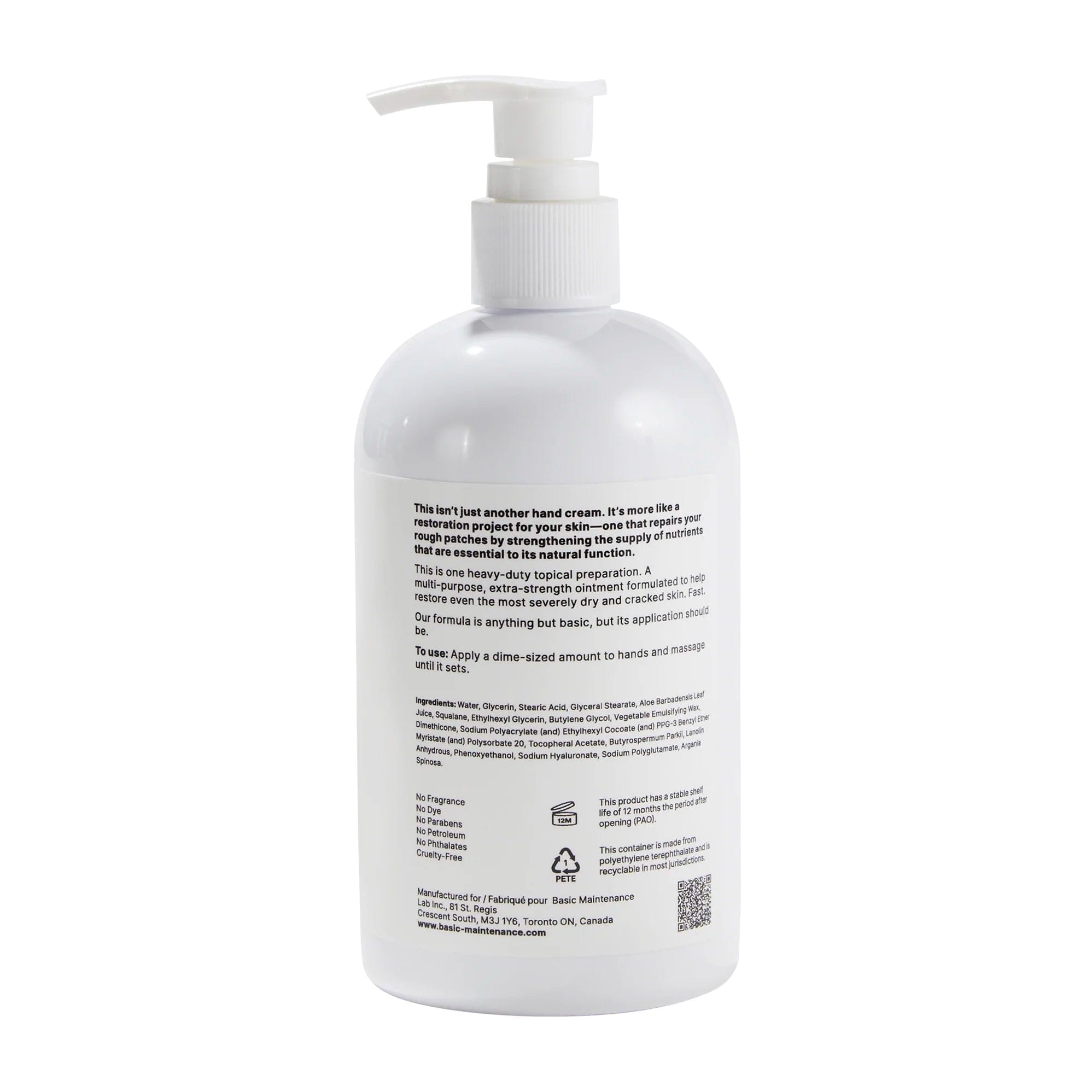 Basic Maintenance Lab™ The Super Cream – Fendrihan Canada