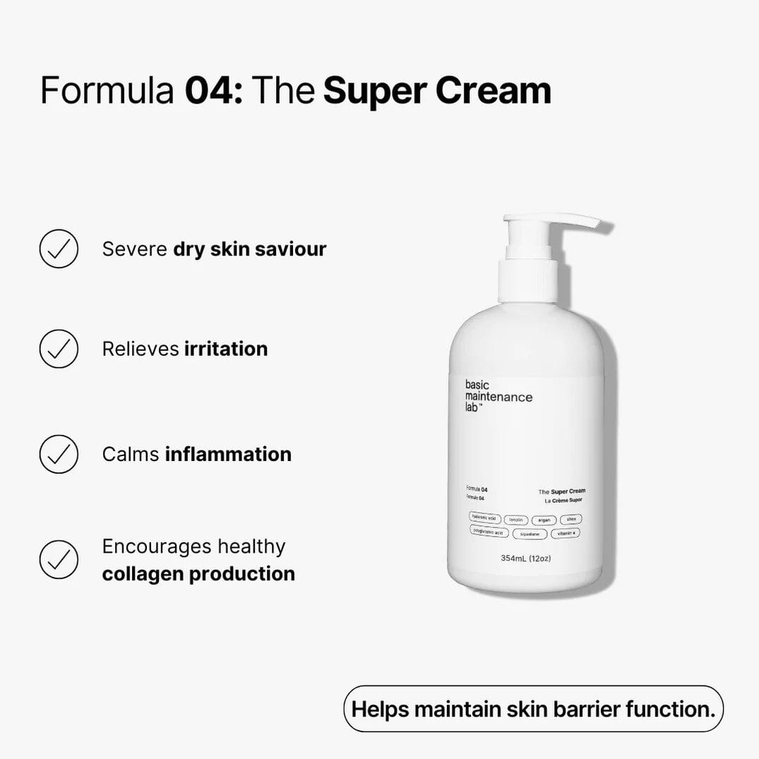 Basic Maintenance Lab™ The Super Cream Lotion & Moisturizer Basic Maintenance Lab™ 