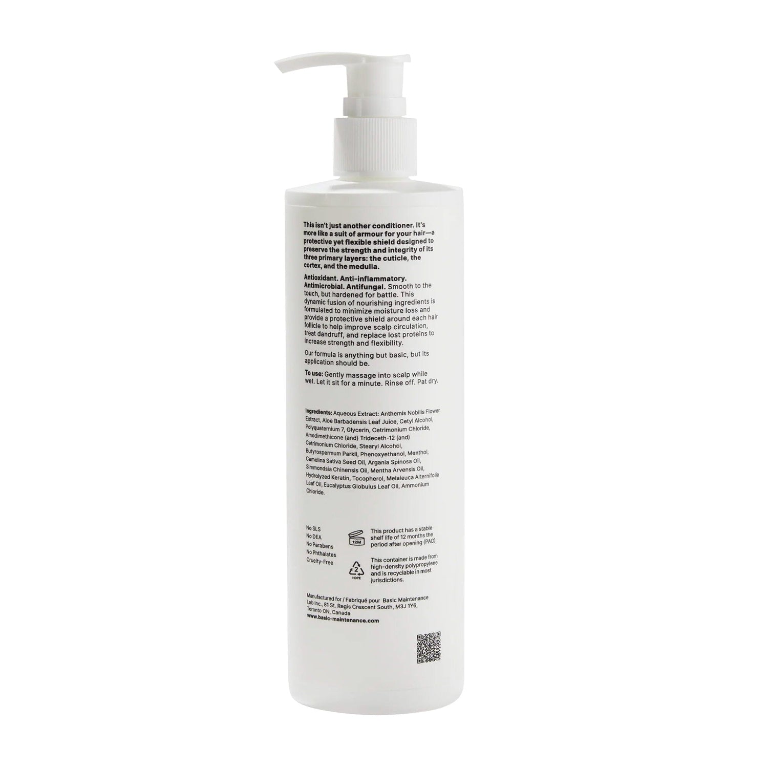 Basic Maintenance Lab™ The Conditioner Hair Conditioner Basic Maintenance Lab™ 