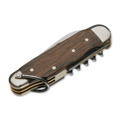 Boker Camp Smoked Oak Wood Pocket Knife Pocket Knife Boker 