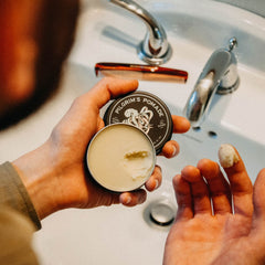 Brooklyn Grooming Pilgrim's Vegan Pomade, Unscented Hair Pomade Brooklyn Grooming Co 