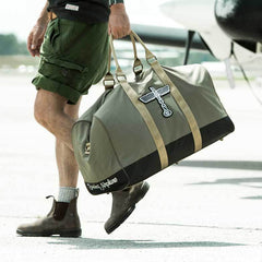 Red Canoe Boeing Totem Duffle Bag Travel Bag Red Canoe 