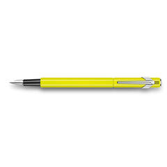 Caran d’Ache 849 Fountain Pen, Yellow Fluo Fountain Pen Caran d'Ache 