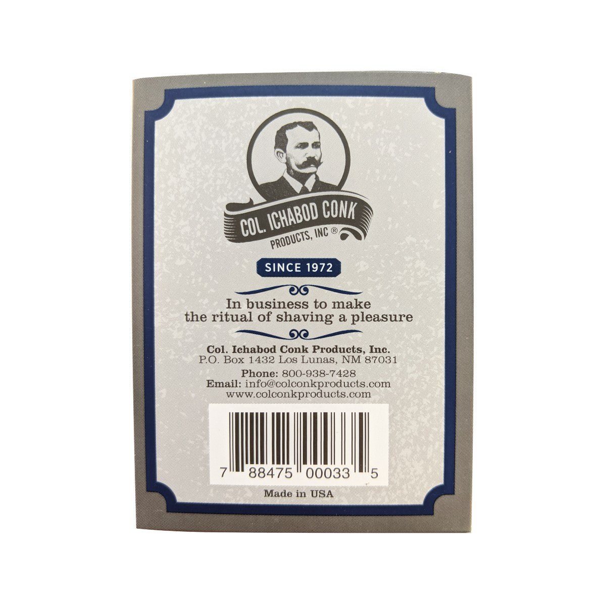 10 Col. Conk Trac II Razor Blade Cartridges Razor Blades Col. Ichabod Conk 