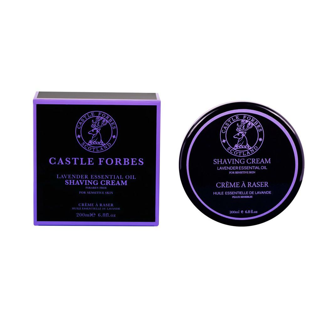 Castle Forbes Lavender Oil Shaving Cream Shaving Cream Castle Forbes 
