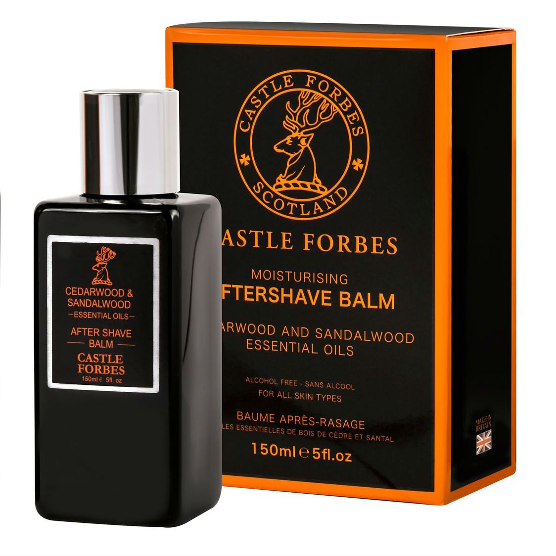 Castle Forbes Cedar and Sandalwood Aftershave Balm Aftershave Balm Castle Forbes 