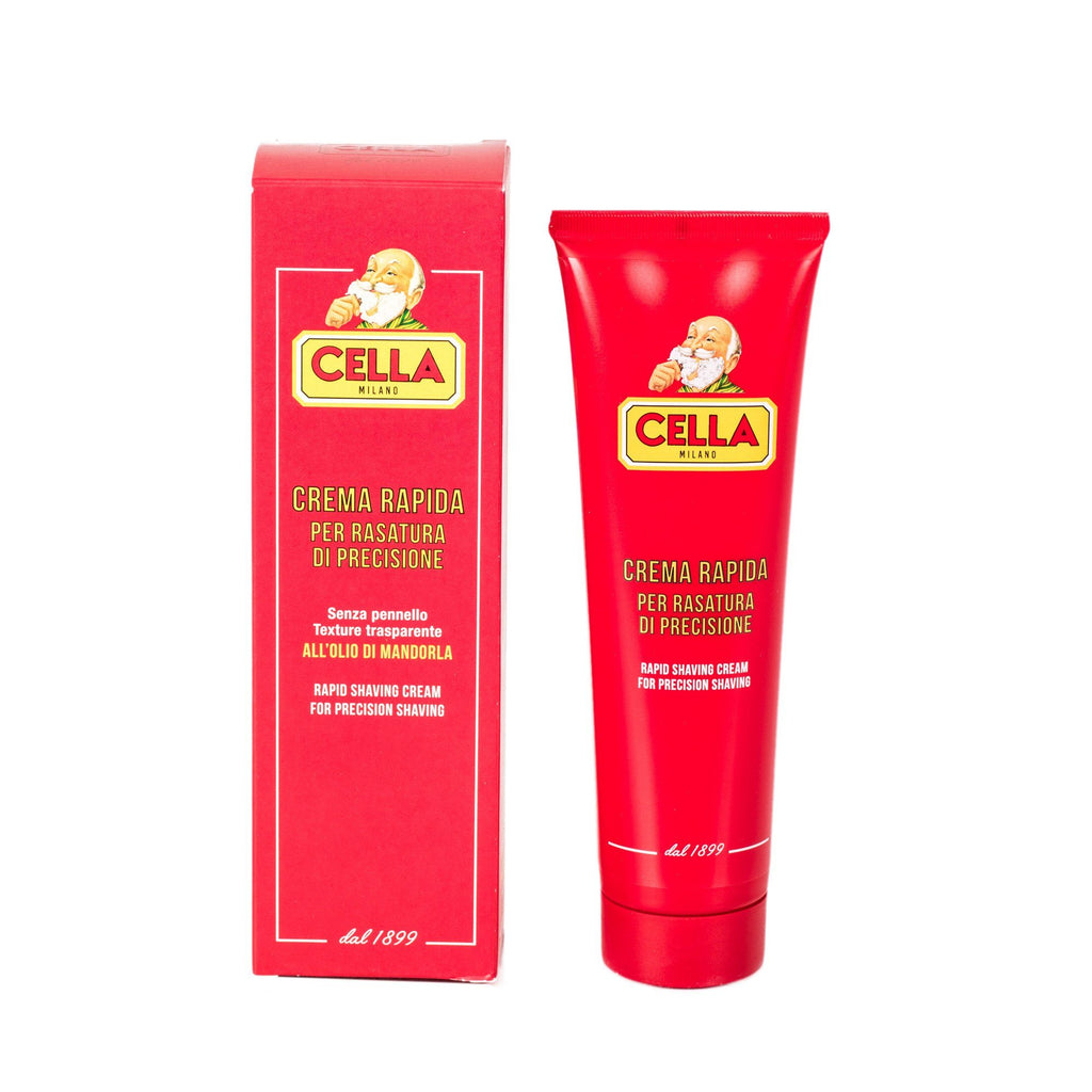 Cella Rapid Brushless Shaving Cream with Almond Oil Shaving Cream Cella 